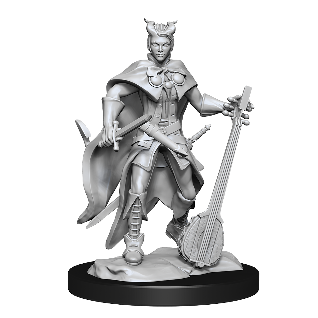 D&D Minis: Tiefling Bard Female