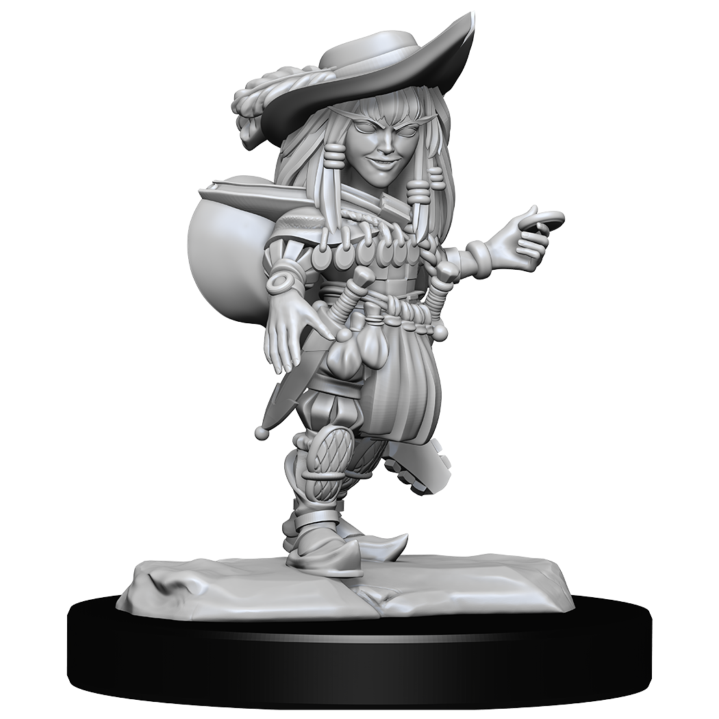 D&D Minis: Gnome Bard Female