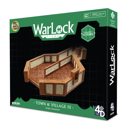 D&D: Warlock Town & Village Tiles 3 - Angles Expansion