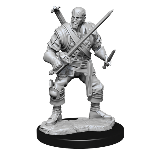 D&D Minis: Human Bard Male