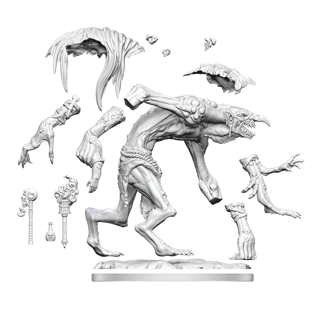 D&D Minis: Troll, Frameworks