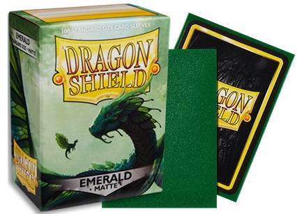 Dragon Shield Sleeves: Standard Matte - Emerald