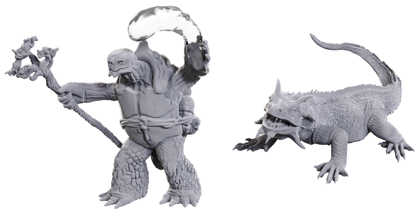 D&D Minis: Tortle Druid & Wild Shape Giant