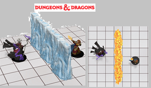 D&D: Spell Effects - Wall of Fire and Ice