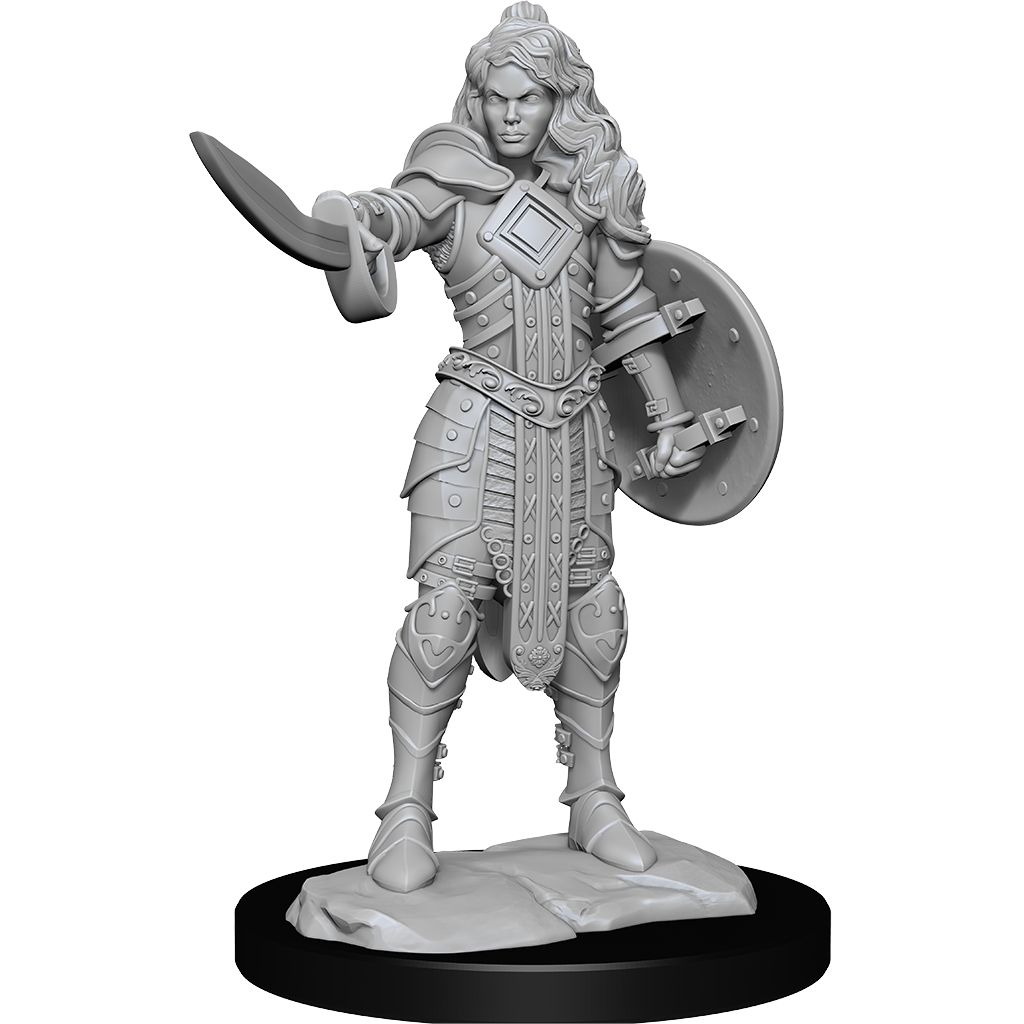 D&D Minis: Human Champion Female