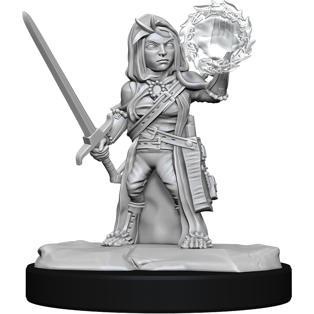 D&D Minis: Halfling Cleric Female