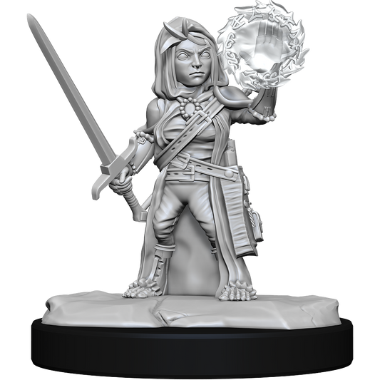 D&D Minis: Halfling Cleric Female