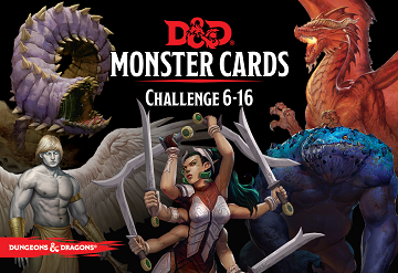 D&D: Monster Cards - Challenge 6-16
