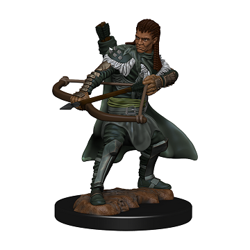 D&D Minis: Human Ranger Male - Painted