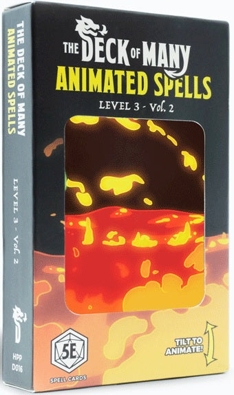 D&D: Deck of Many Animated Spells - Level 3 Vol 2
