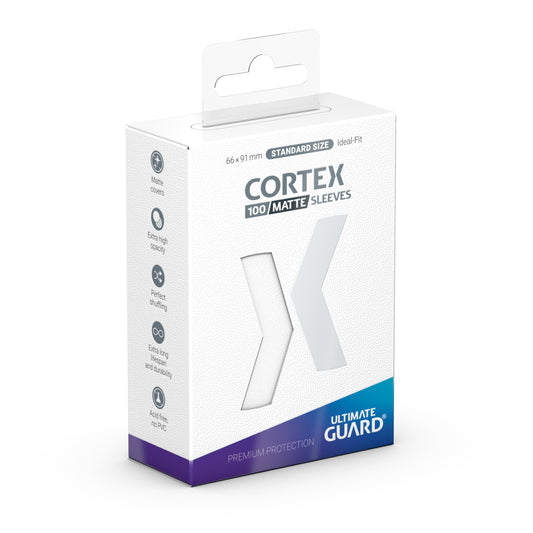 Ultimate Guard Sleeves: Cortex Standard Size - Matte White