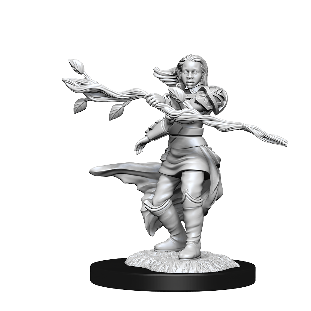 D&D Minis: Human Druid Female