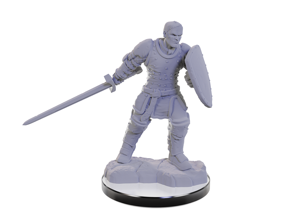 D&D Minis: Reborn Paladin & Warlock