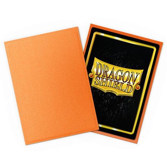 Dragon Shield Sleeves: Standard Matte - Amber