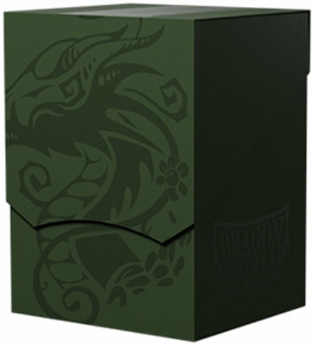 Dragon Shield: Deck Shell 100 - Forest Green/Black