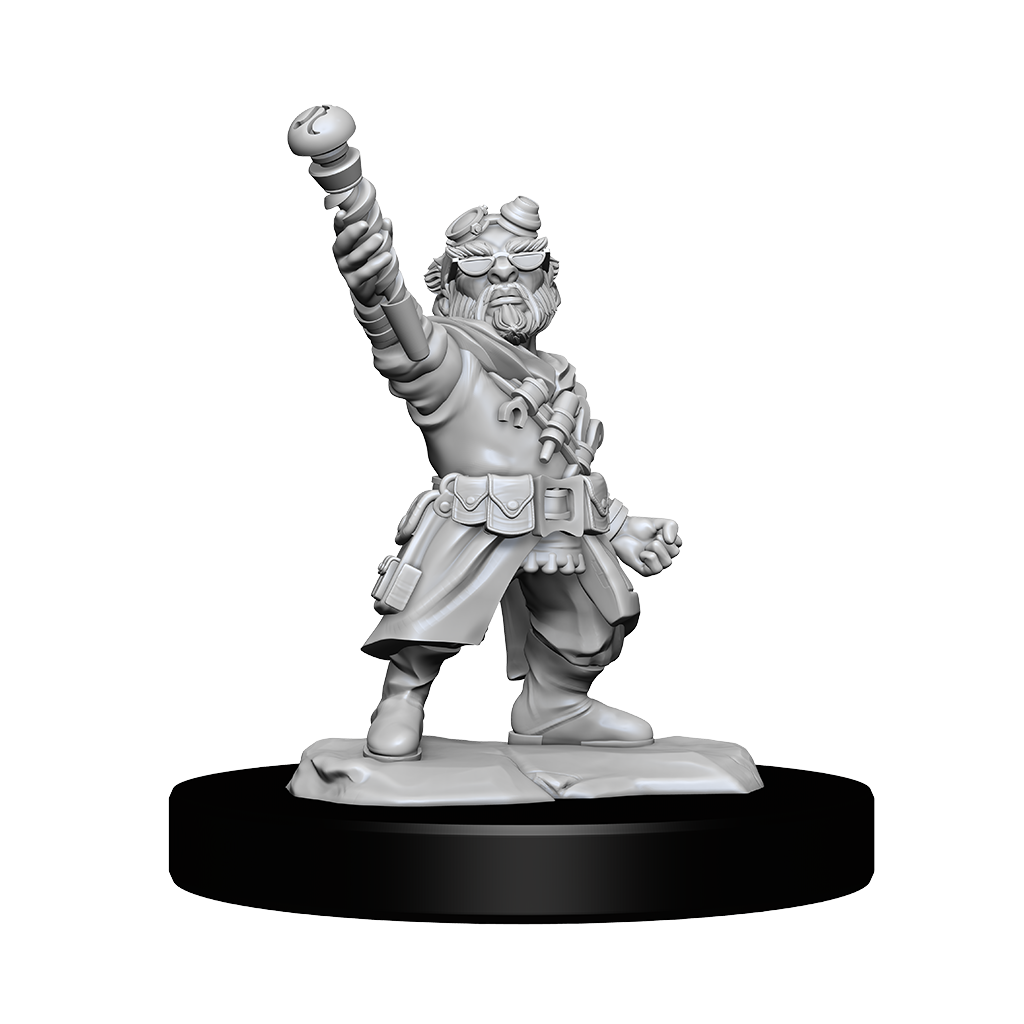 D&D Minis: Gnome Alchemist Male