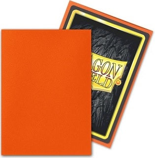 Dragon Shield Sleeves: Standard Matte - Tangerine