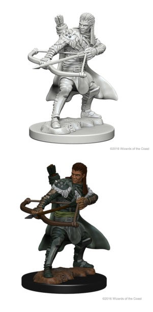 D&D Minis: Human Ranger Male