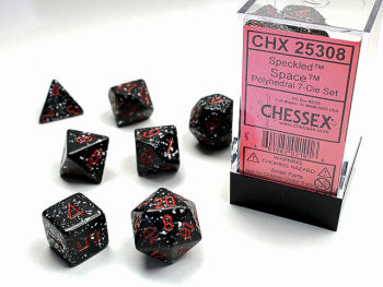 Chessex: 7 Dice Set - Speckled Space