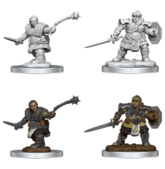 D&D Minis: Dwarf Fighter Female