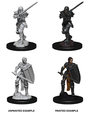 D&D Minis: Human Fighter Female