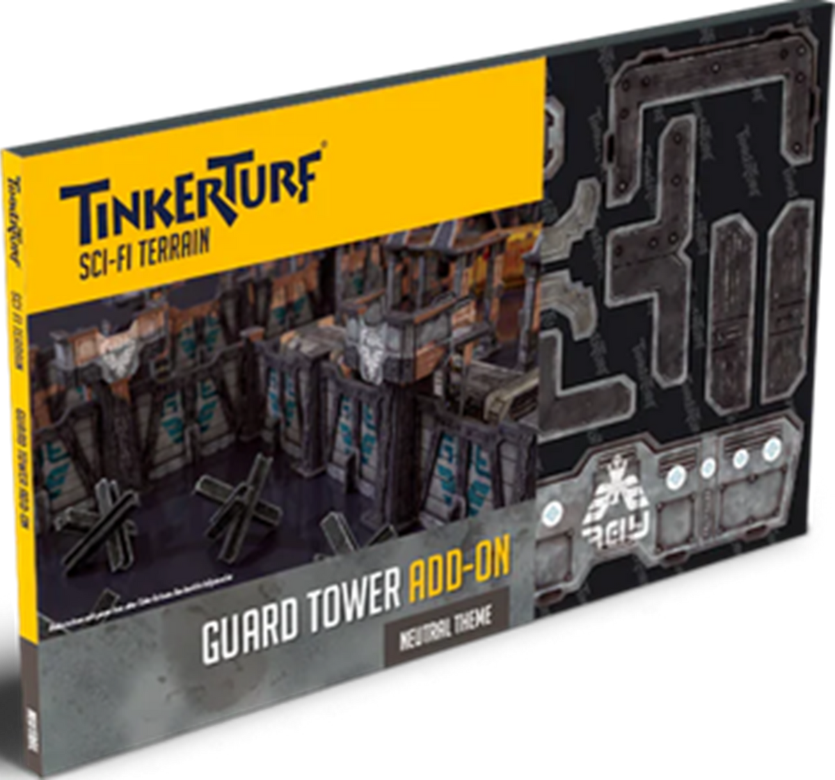 TinkerTurf: Sci-Fi Guard Tower Add-On - Neutral Theme