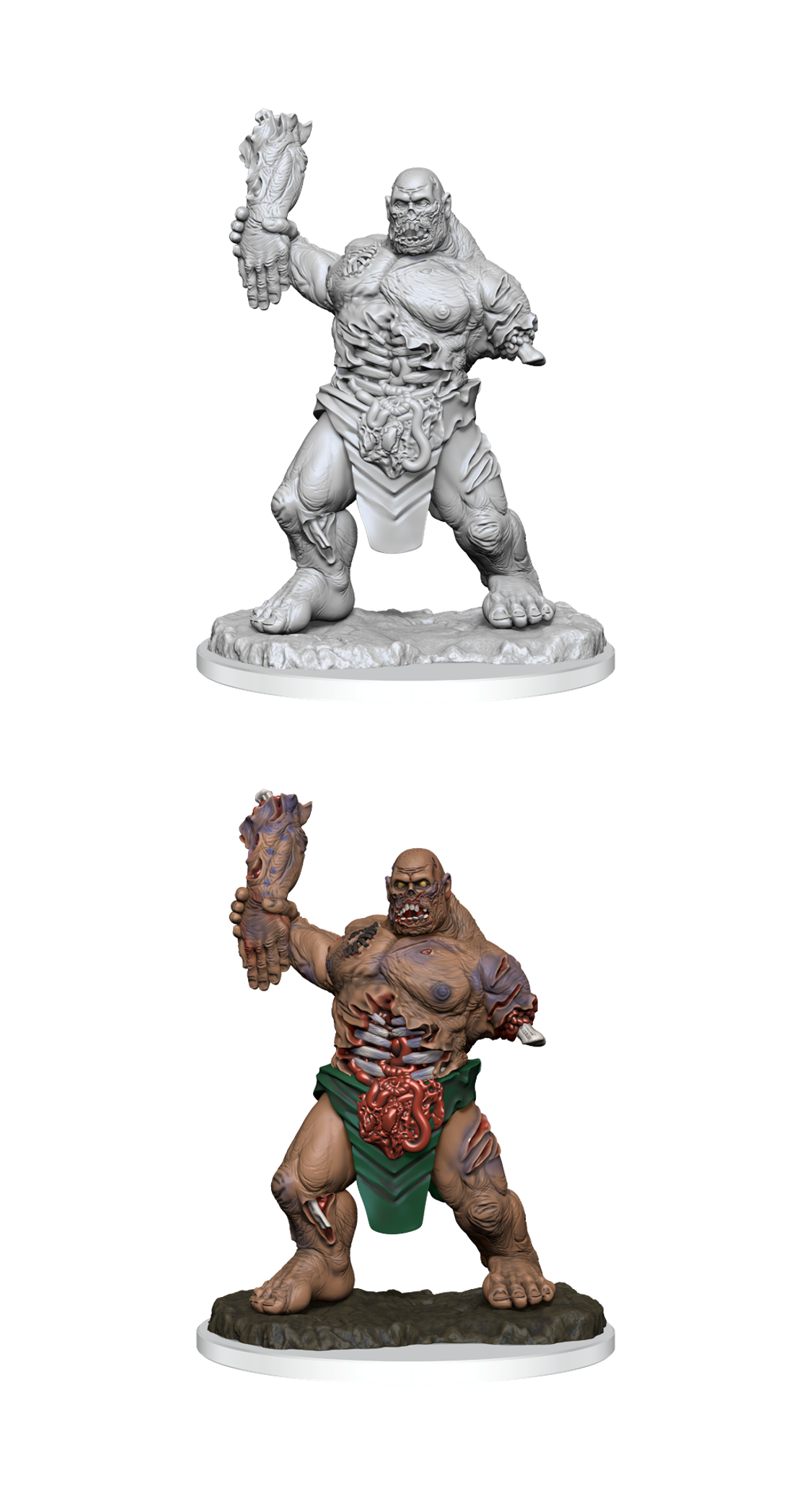 D&D Minis: Zombie Brute