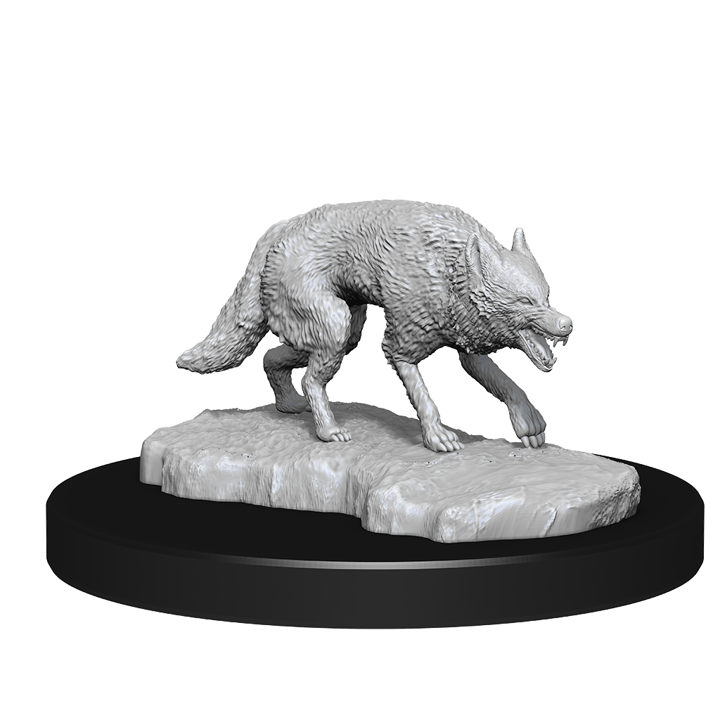 D&D Minis: Jackalwere and Jackal