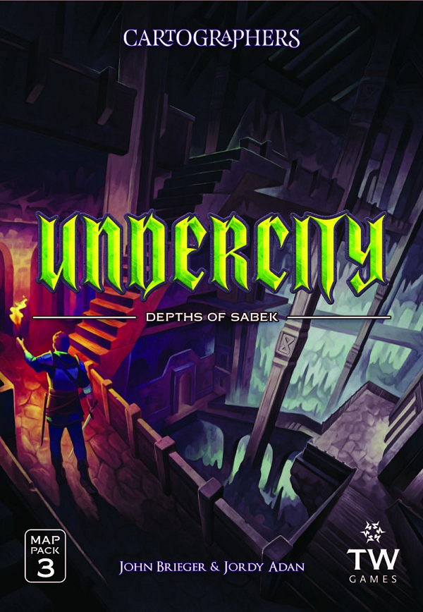 Cartographers Heroes: Map Pack 3: Undercity