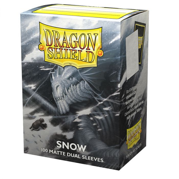 Dragon Shield Sleeves: Standard Matte - Duel Snow