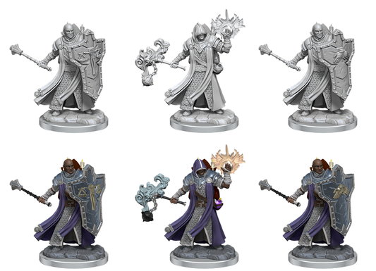 D&D Minis: Human Cleric, Frameworks