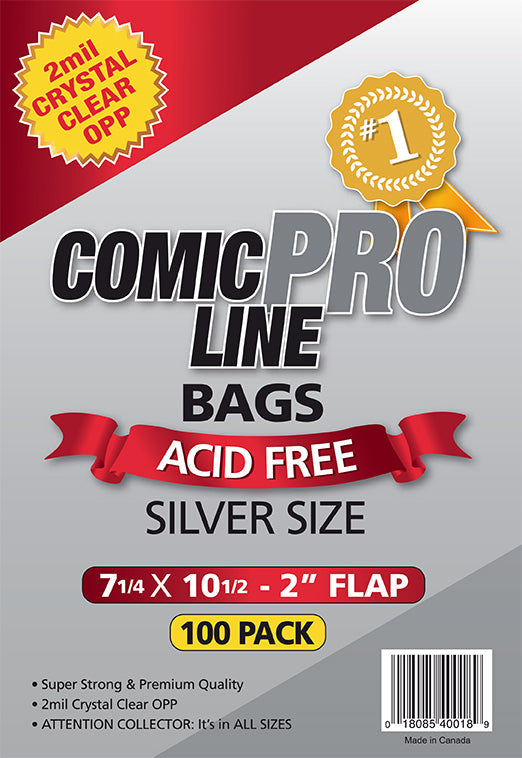 Comic Pro Line: Silver - Bags