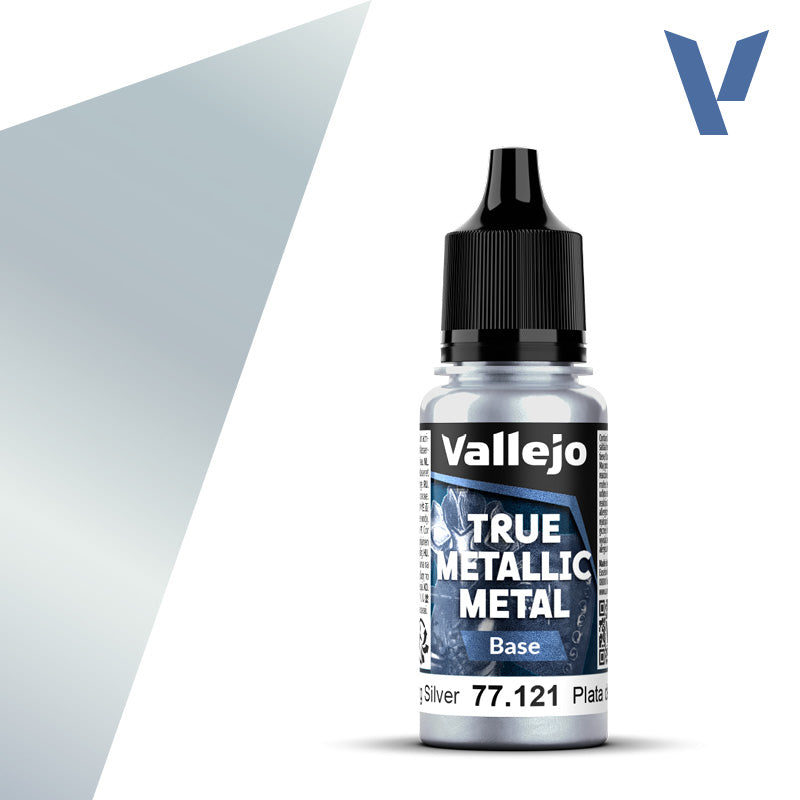 Vallejo: True Metallic Metal - Sterling Silver