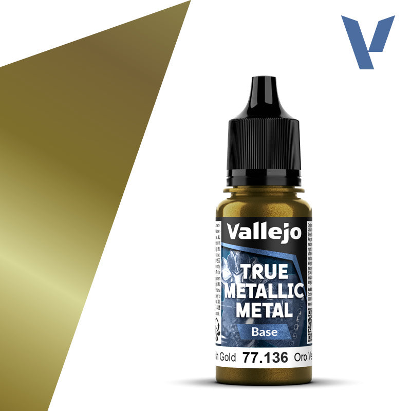 Vallejo: True Metallic Metal - Greenish Gold