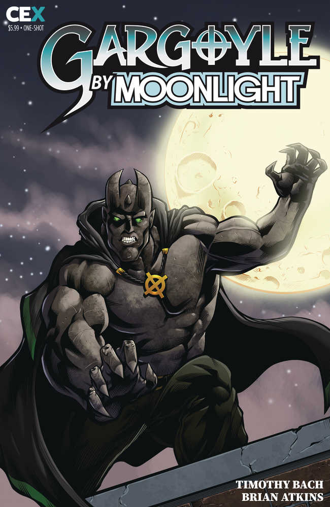 Gargoyle By Moonlight One Shot Cover A Atkins