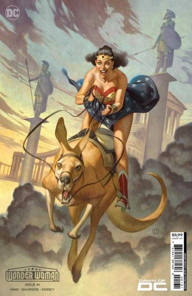 Wonder Woman #1 Cover C Julian Totino Tedesco Card Stock Variant