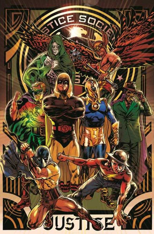 Justice Society Of America #8 (Of 12) Cover B Tony Harris Card Stock Variant