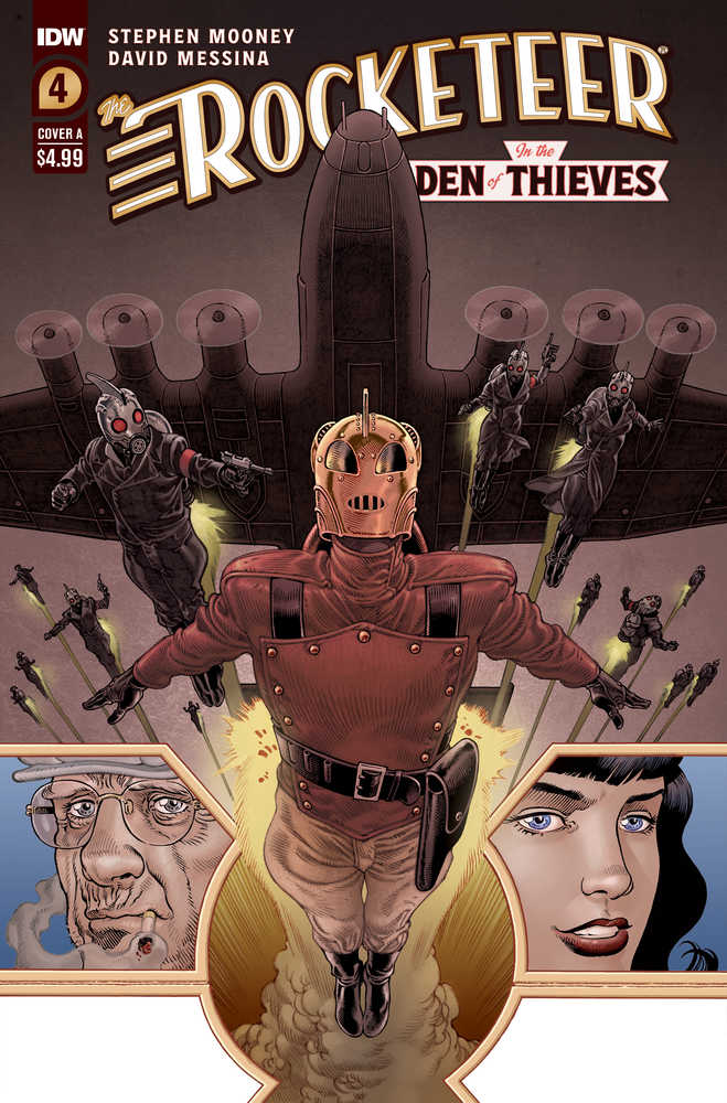 Rocketeer In The Den Of Thieves #4 Cover A Rodriguez