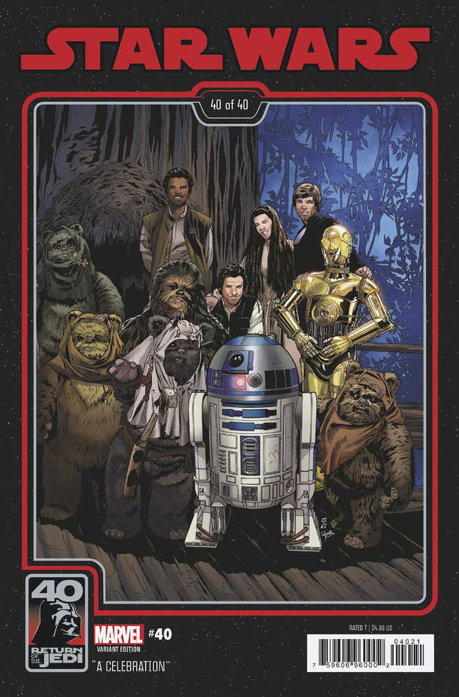 Star Wars #40 Sprouse Return Of Jedi 40th Anniversary Variant