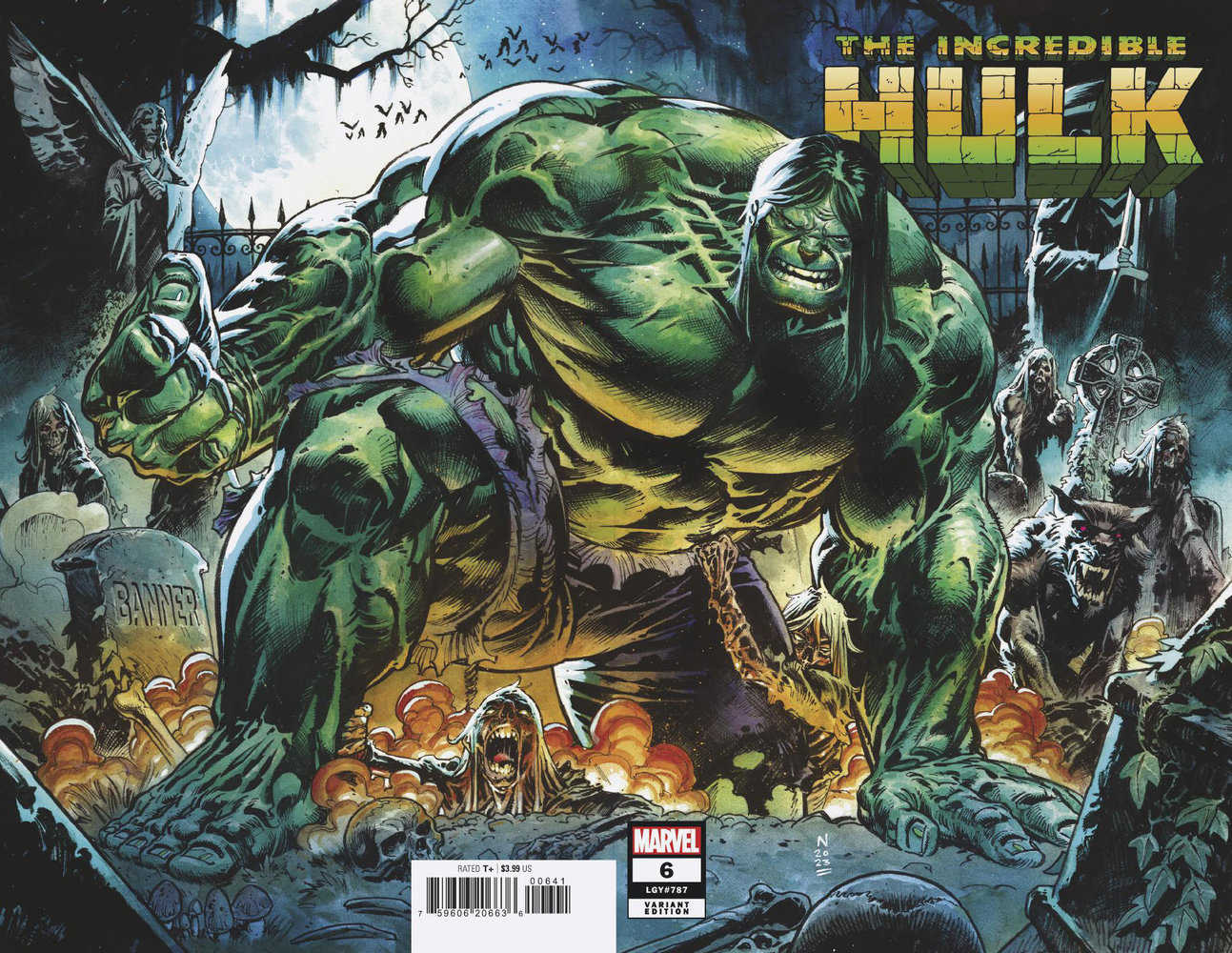 Incredible Hulk 6 Nic Klein Wraparound Variant