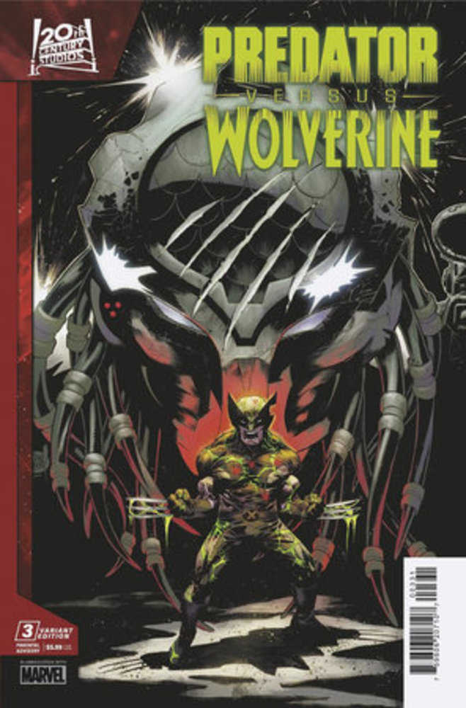 Predator vs Wolverine #3 Adam Kubert Variant