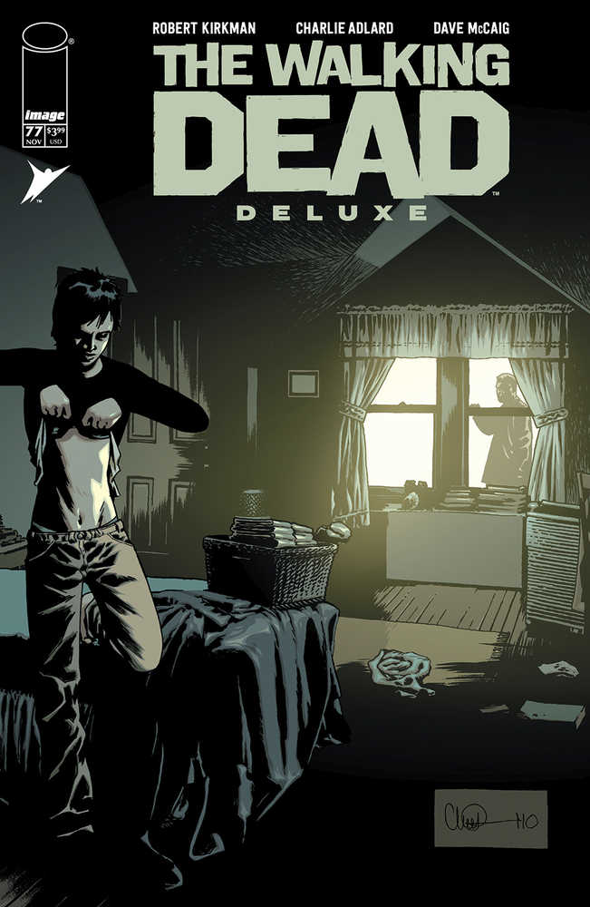 Walking Dead Deluxe #77 Cover B Charlie Adlard & Dave Mccaig Variant