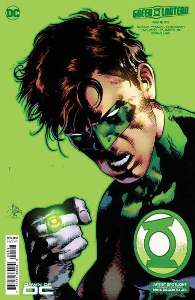 Green Lantern #5 Cover C Mike Deodato Jr Artist Spotlight Card Stock Variant