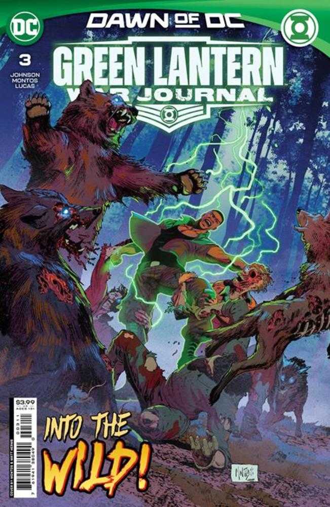 Green Lantern War Journal #3 Cover A Montos