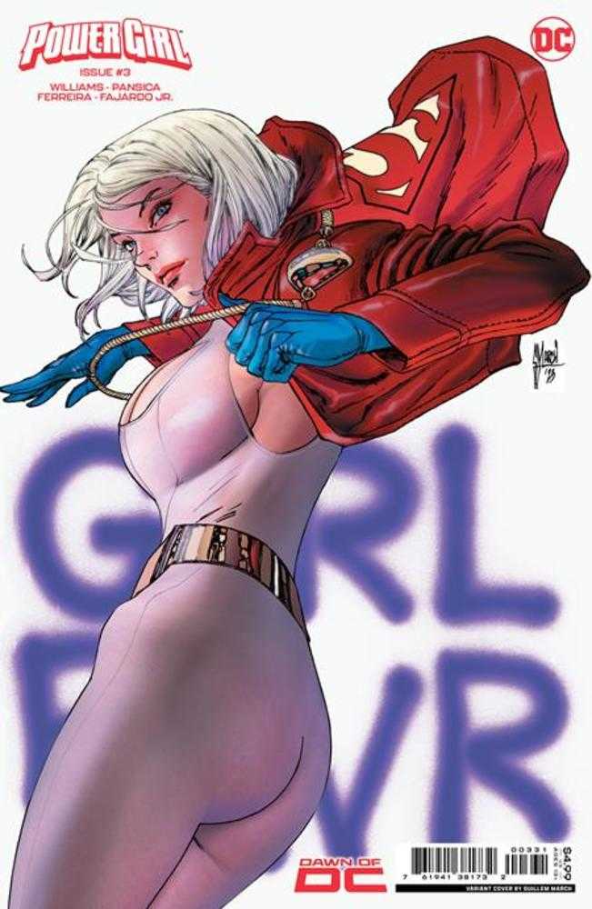 Power Girl #3 Cover C Guillem March Card Stock Variant