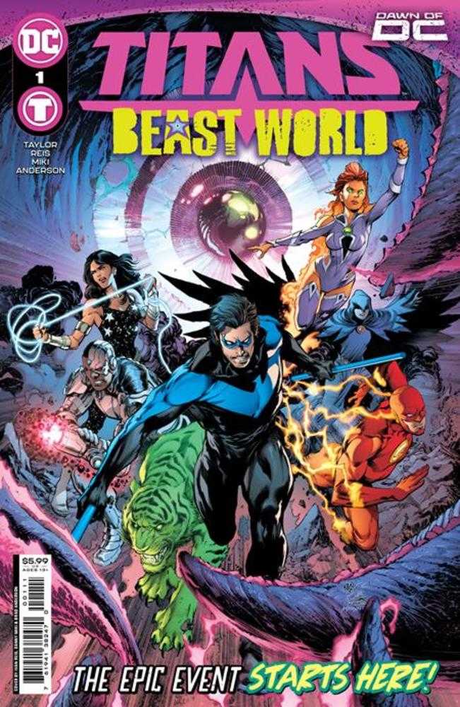 Titans Beast World #1 (Of 6) Cover A Ivan Reis & Danny Miki