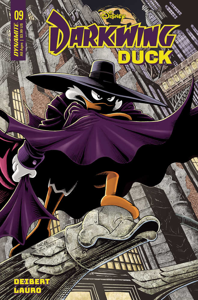 Darkwing Duck #9 Cover R Foc Haeser Original