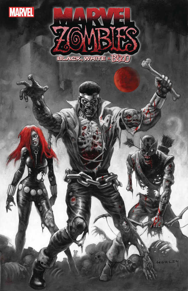 Marvel Zombies Black White Blood #3 Alex Horley Variant