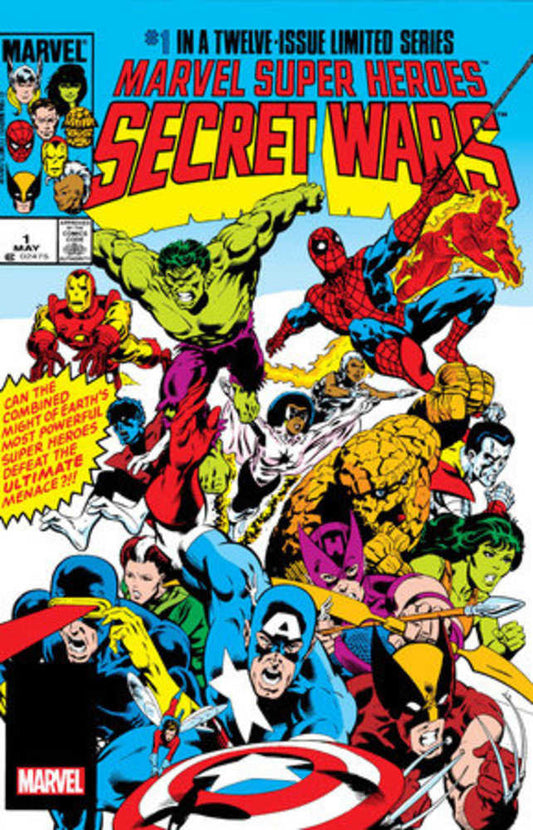 Msh Secret Wars Facsimile Edition #1 Foil Variant