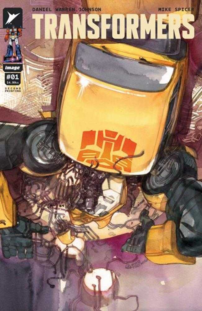 Transformers #1 Cover E Greg Tocchini Variant 2nd Print